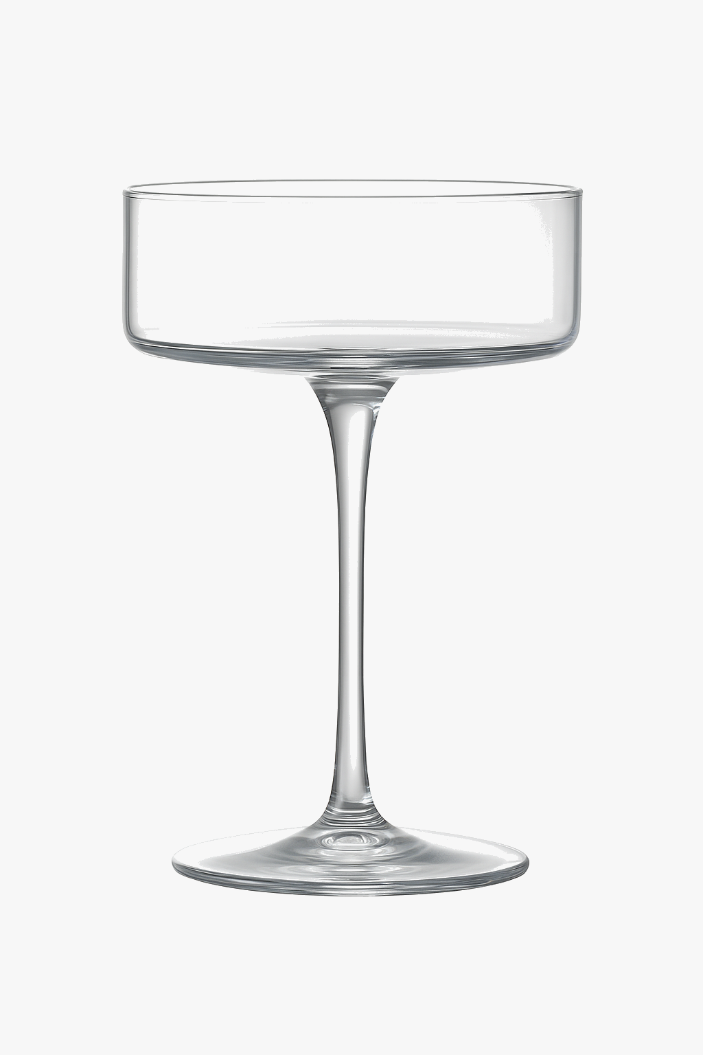 Elegant cocktail glass margarita style champagne party