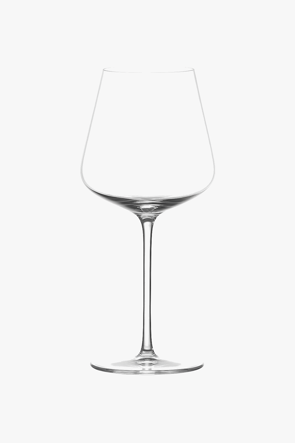 Ultra-Fine Crystal Burgundy Wine Glass, Sensory Design