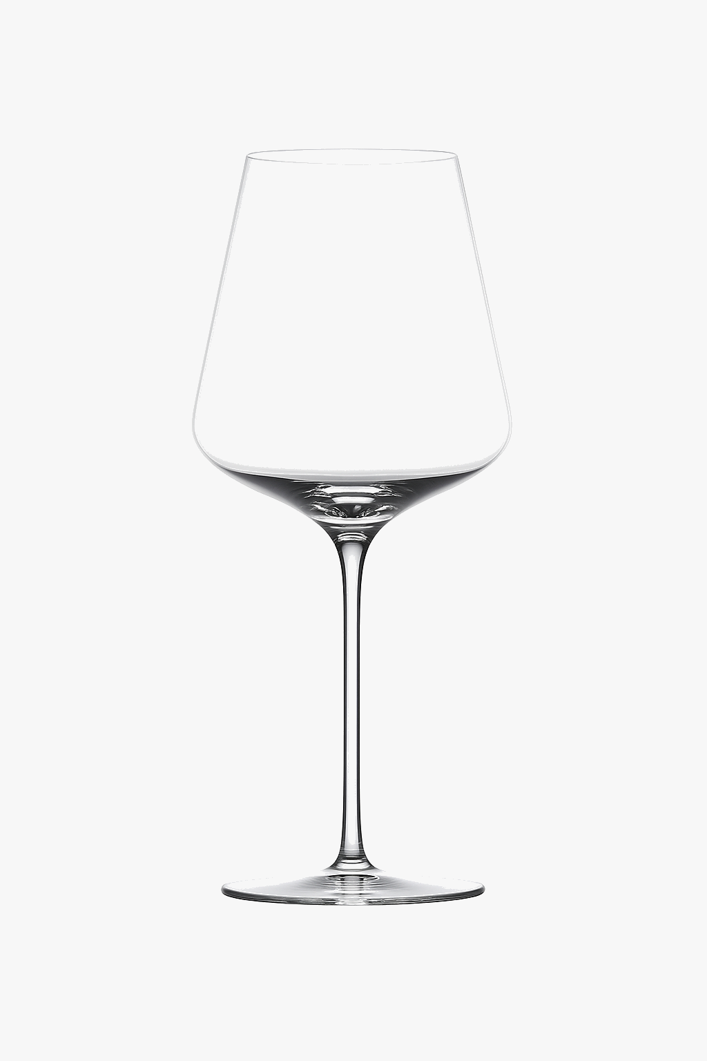 Extra-Fine Crystal Burgundy Wine Glass, Bright Transparency