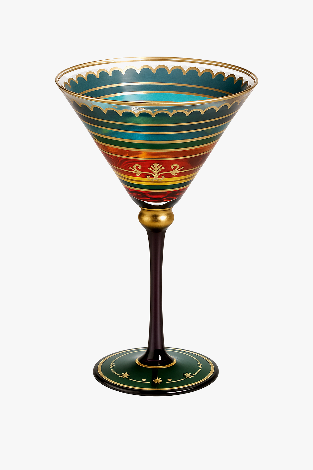 Wine glass foot Nordic style creative cocktail