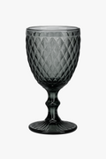 European Retro Relief Thick Glass Wine Cup