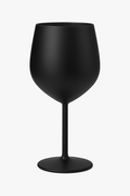 Black Finish Stainless Steel Unbreakable Cocktail Glass 500ml