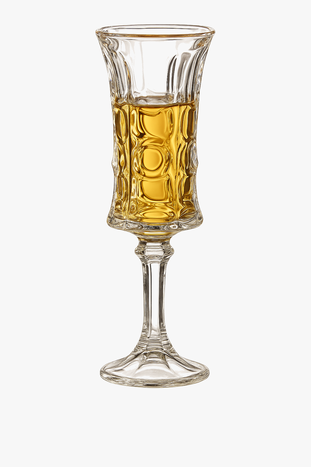 Glass cocktail crystal without lead retro luxury style