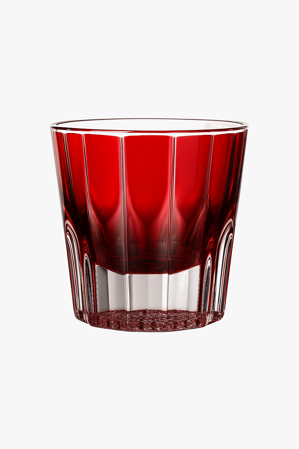 Glass cocktail whisky vertical stries modern style 200ml