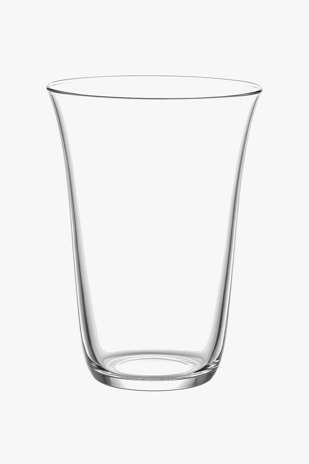 Glass colline crystal without lead elegant relief