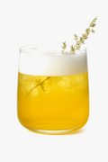 Ultra-light glue glass for cocktails and drinks