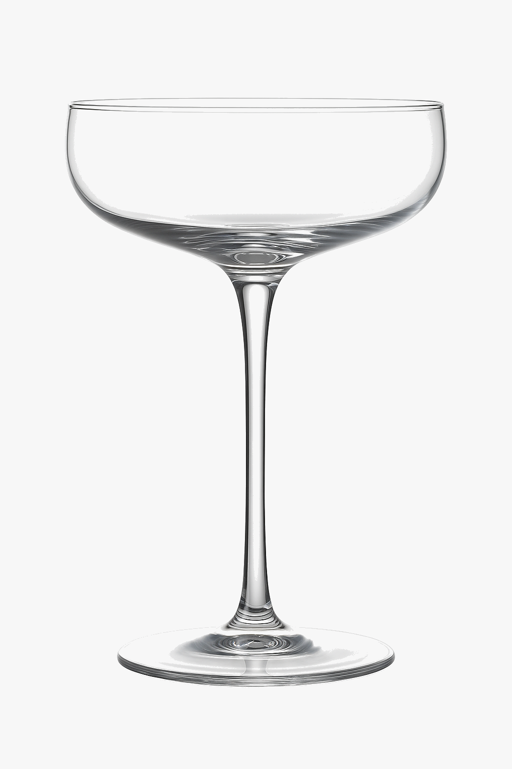 Glass martini cut 180 ml elegant style cocktail