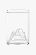 Verre design effet montagne double paroi multiusage