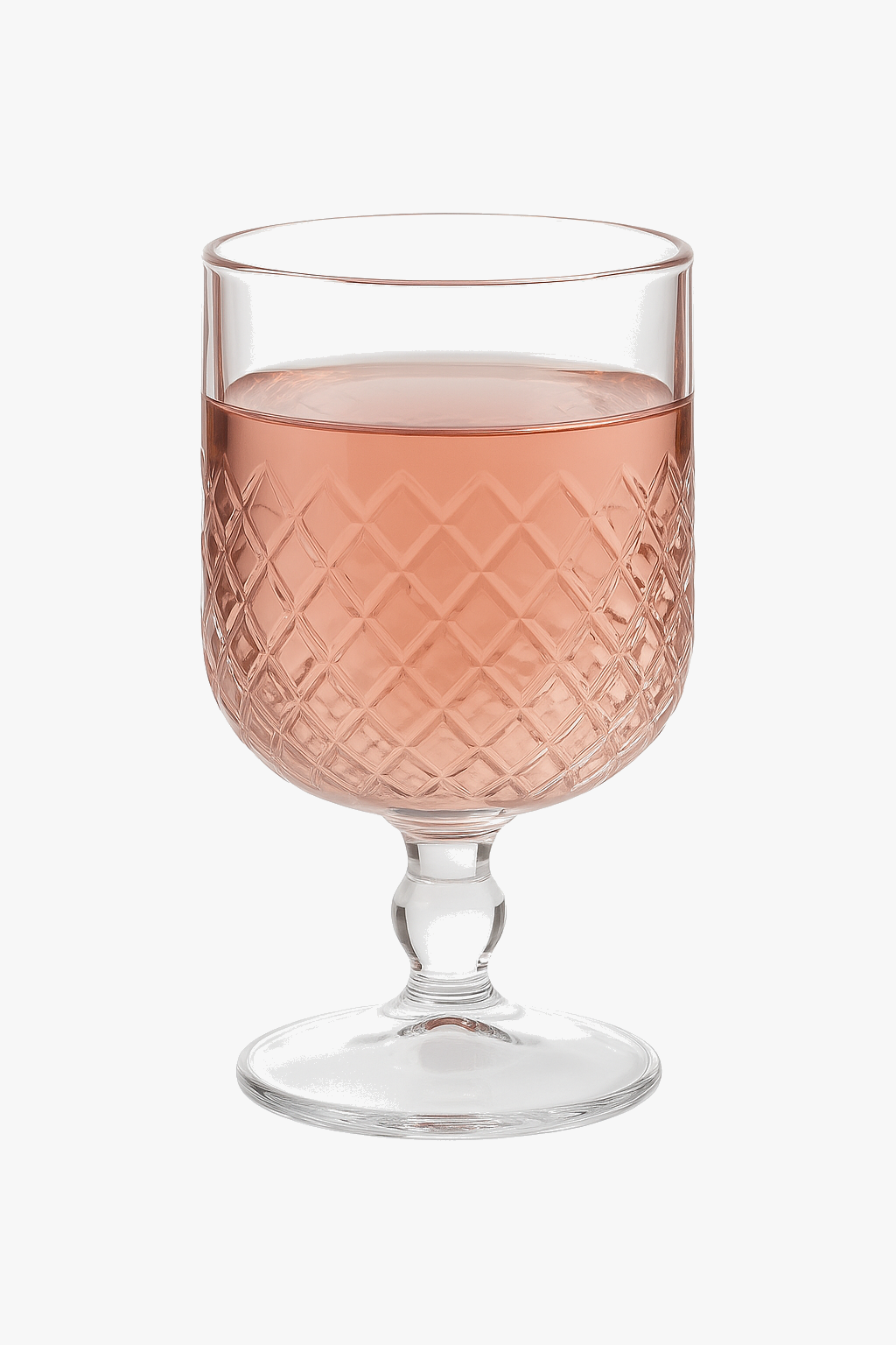 Vintage glass with minimalist style for wine