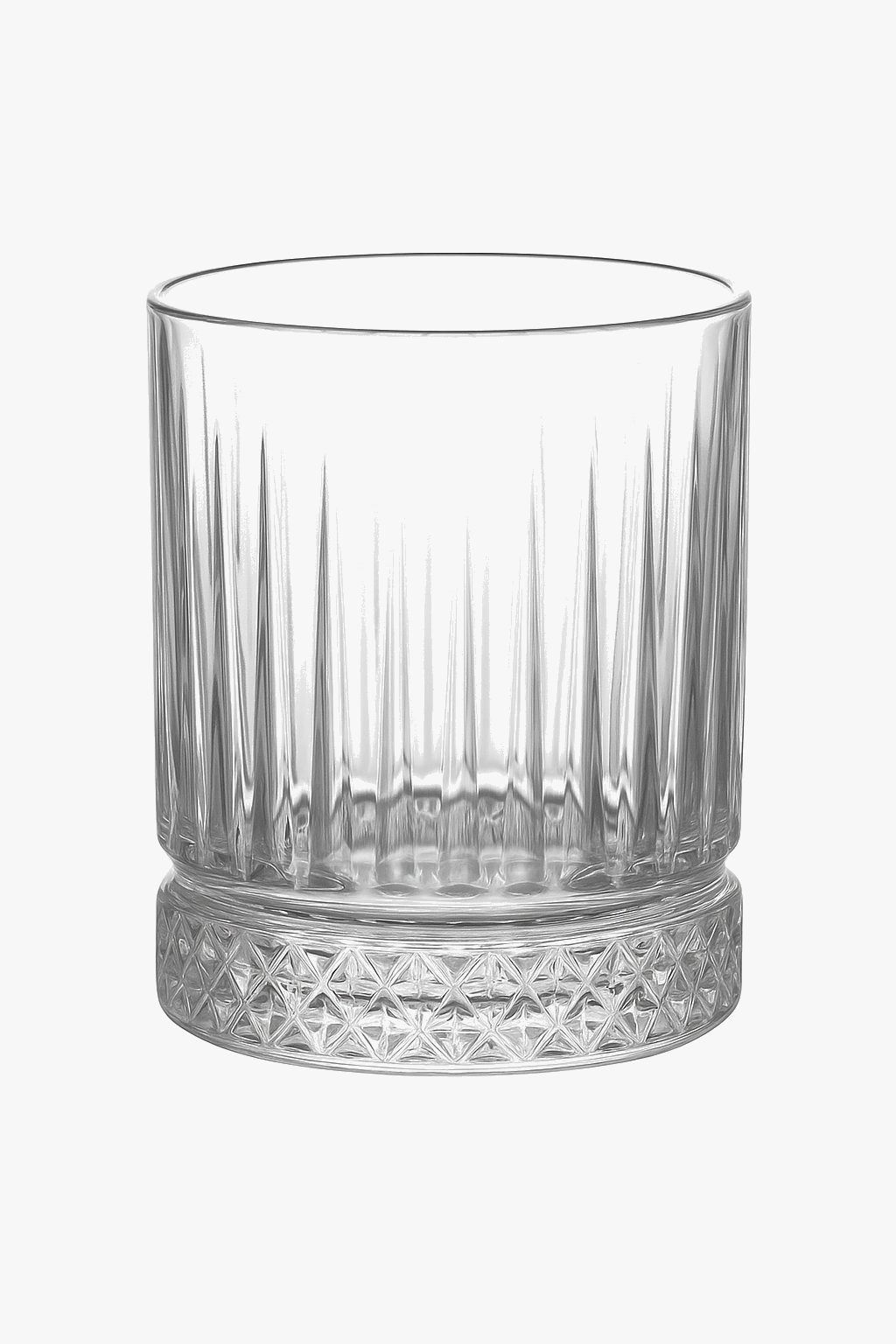 Multifunction vertical striated glass wine beer water home