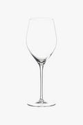 Wine glass burgundy crystal ultra fine faceted