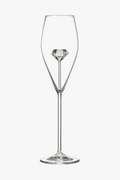 Champagne wine glass design diamond double wall elegant