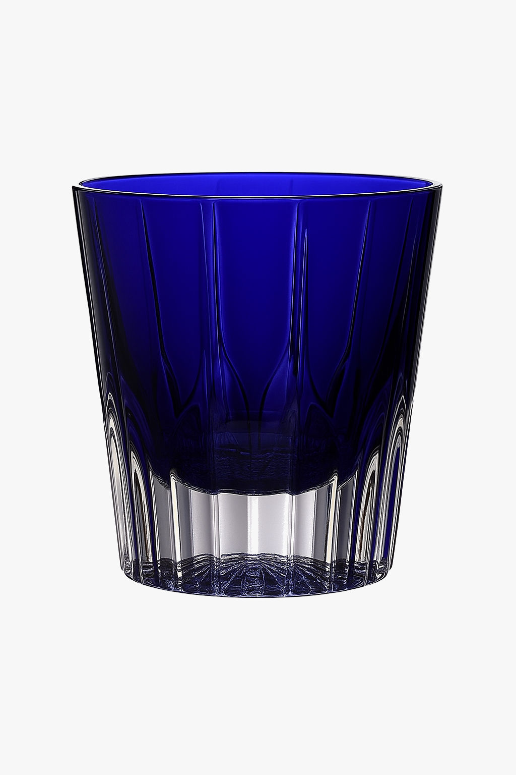 Glass whiskey cocktail vertical stripes modern style 200ml