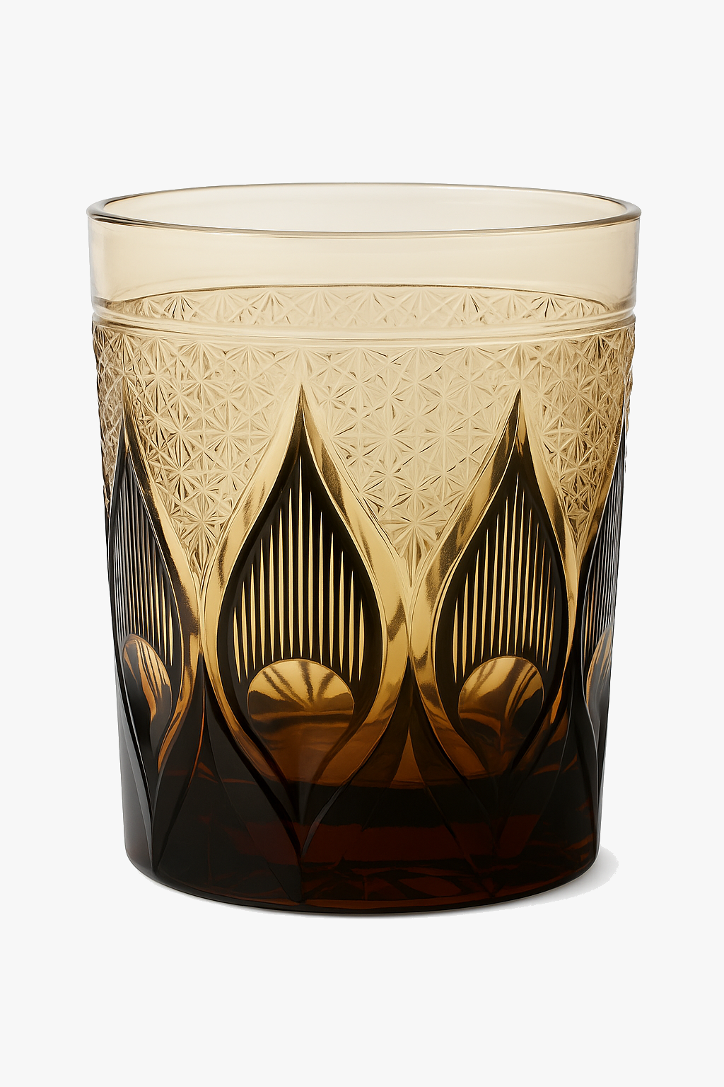 Edo kiriko whisky glass engraved Japanese handcrafted style