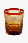 Edo Kiriko Hand-Engraved Whiskey Glass, 8 cm, Design 3