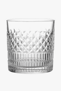 Glass whisky old fashioned relief style bar home