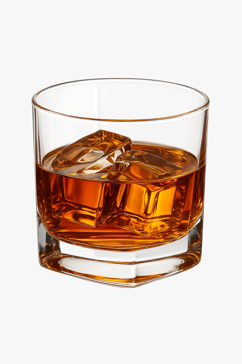 Glasses 235 ml squares thick bottom lot 2