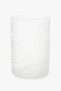 Chic Retro Relief Footed Glasses for Cocktails