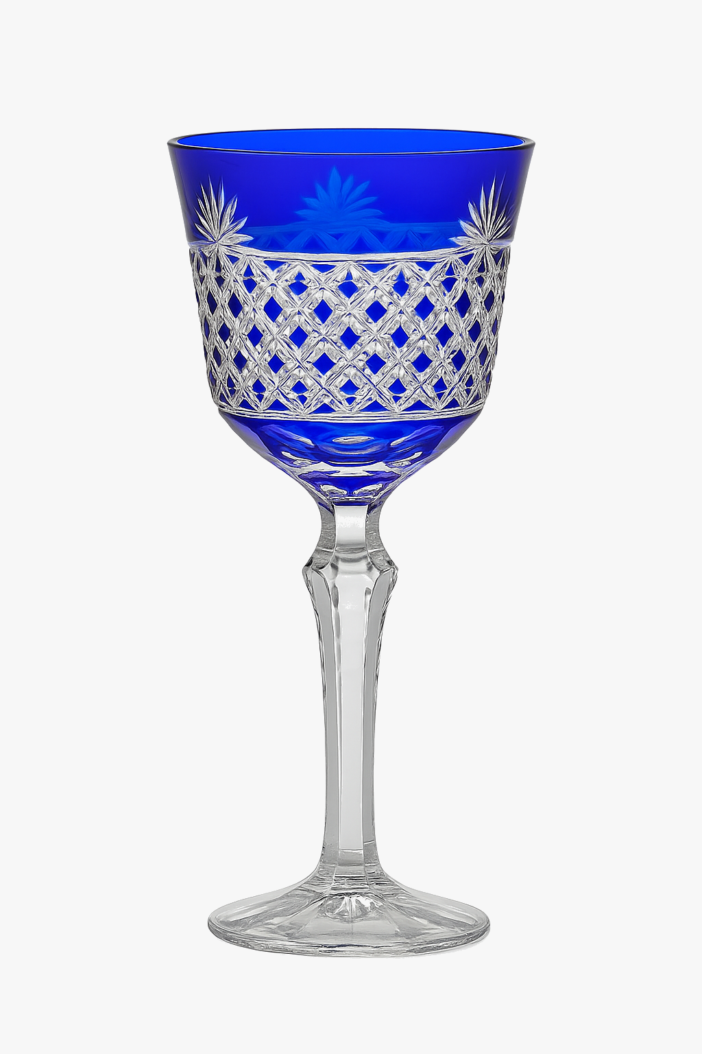 Wine glasses crystal style antique hand sizes