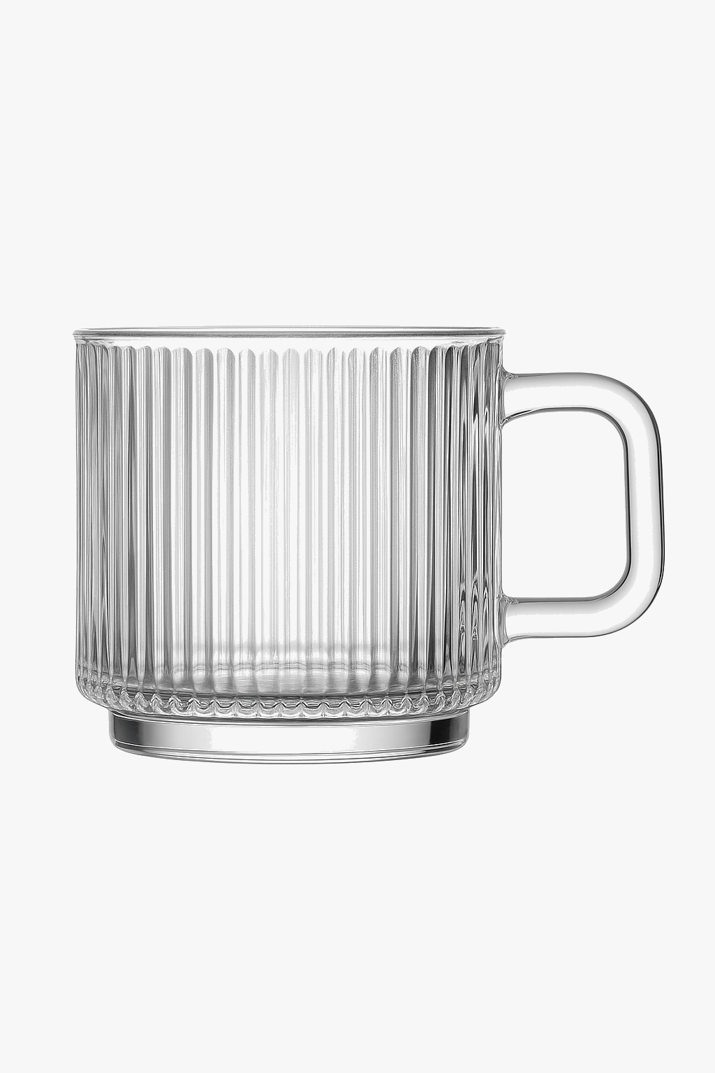 Stylish style textured glass cocktail glasses