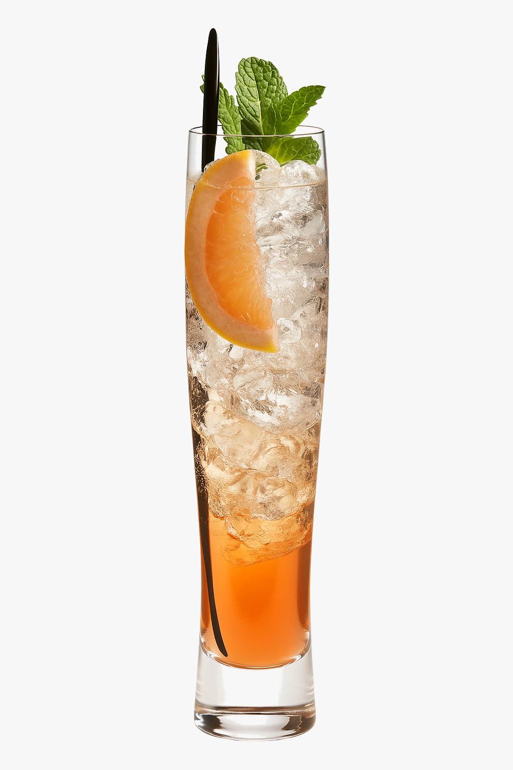 Lead-Free Crystal Striated Cocktail Glass, Vertical Streaks