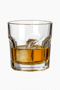 Crystal glass facet design for home bar party