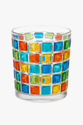 Crystal relief glass vintage European style 300 ml