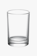 Straight thick glasses for coffee wine several sizes