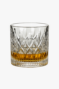 Textured crystal glass for wine beer whisky