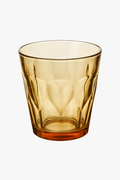 Incassable acrylic glass vintage striated style reusable