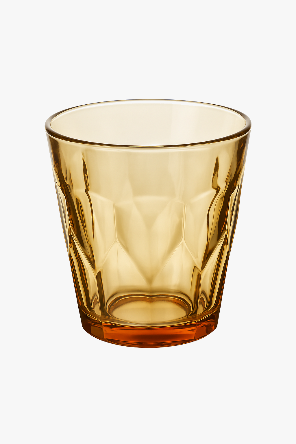 Incassable acrylic glass vintage striated style reusable