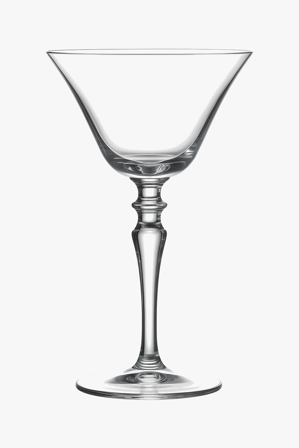 Stylish design martini glasses for cocktails