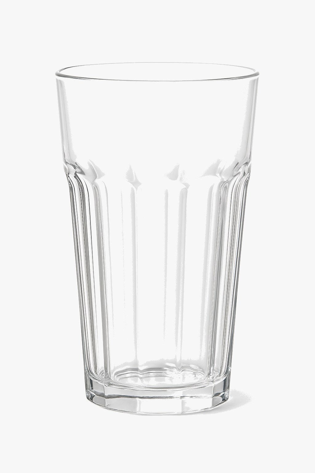 Transparent thick glass classic style for various drinks