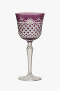 Color-Cased Ancient-Style Hand-Engraved Crystal Wine Glasses