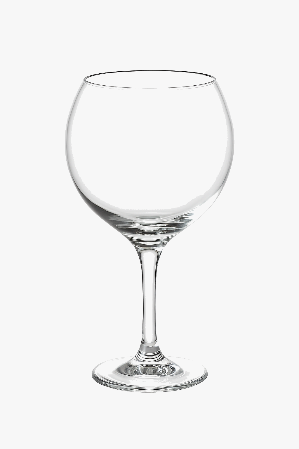 Unbreakable non-footed reusable wine glasses