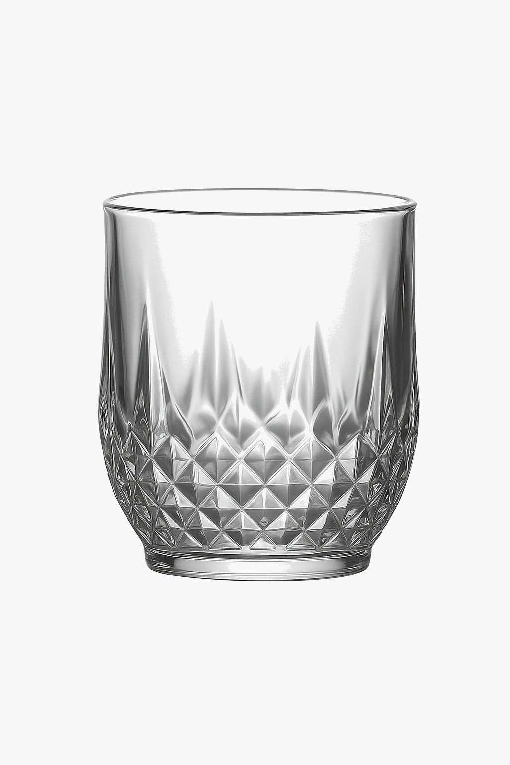 Glasses wine pattern diamond glassware elegant cafe the