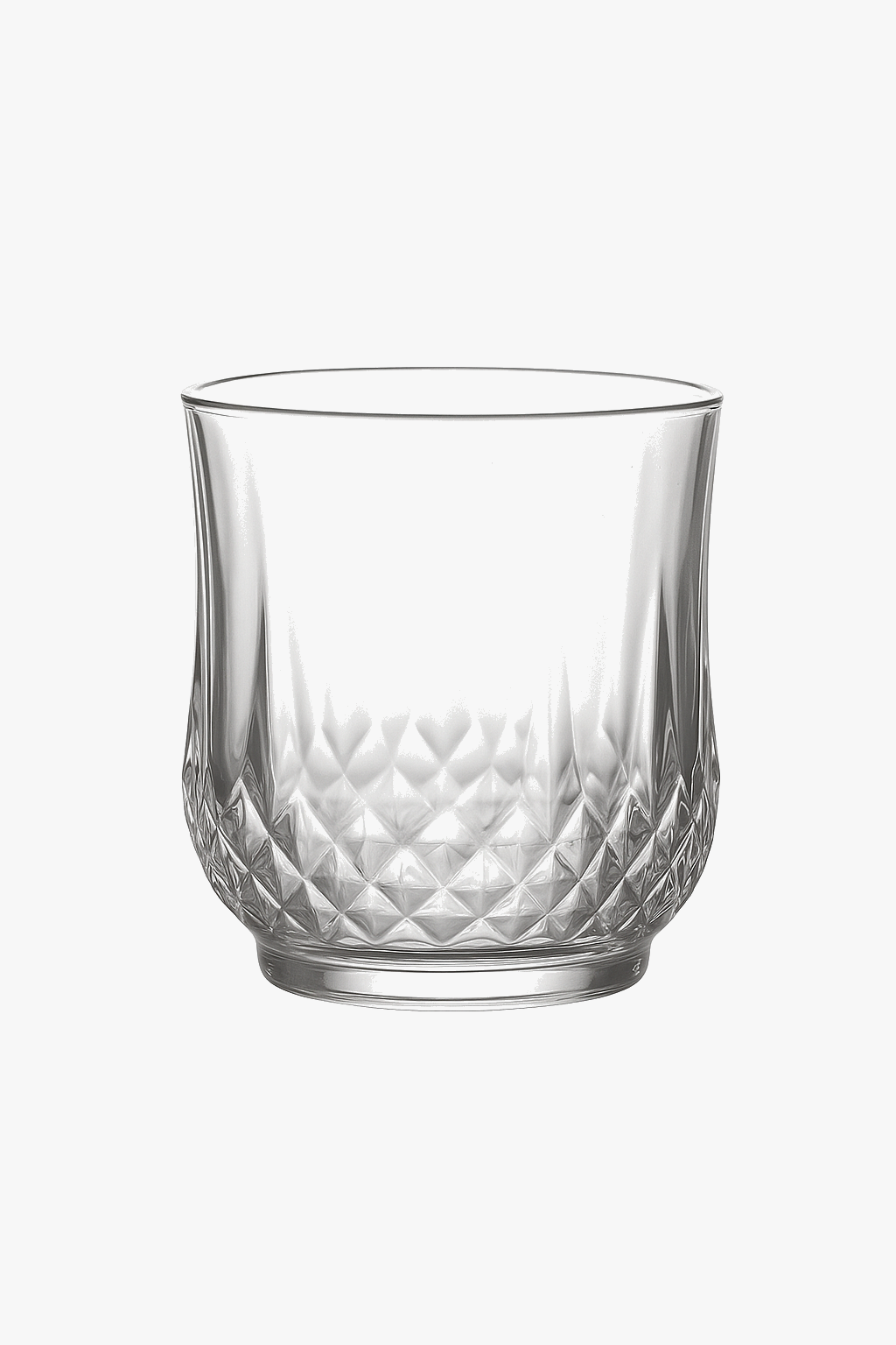 Wine glasses diamond pattern elegant glassware multi-purpose