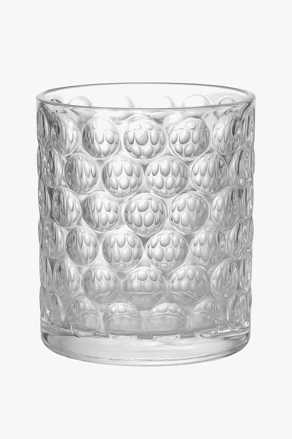 Faceted Old Fashioned Whiskey Cocktail Glass, Elegant