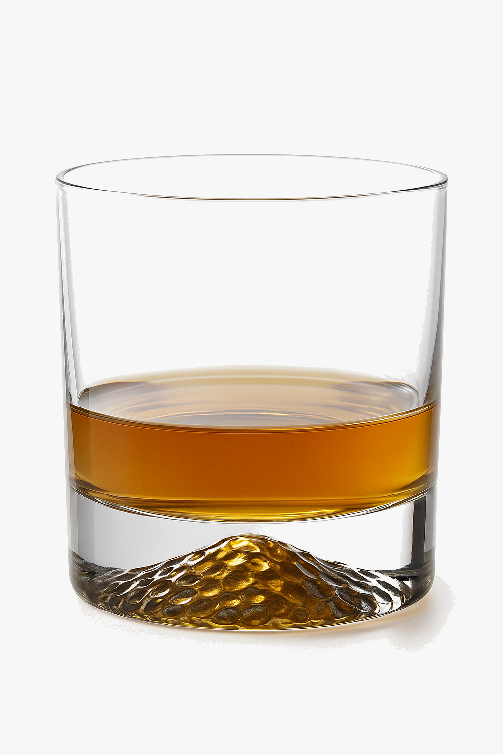 Glasses whisky old fashioned elegant relief crystal
