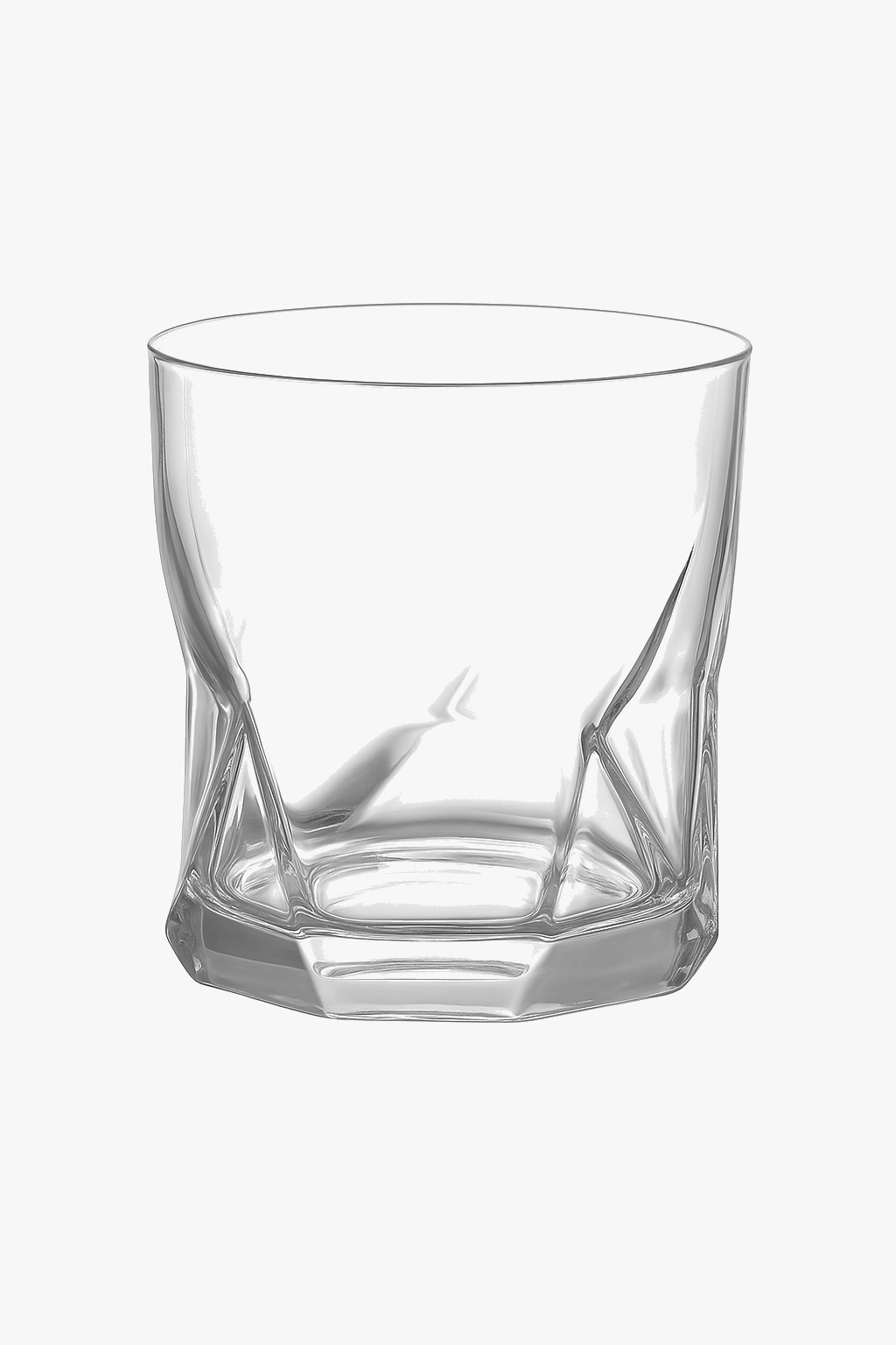 Modern style thick whisky glasses resistant cocktails