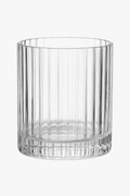 Stylish vintage style relief whisky glasses