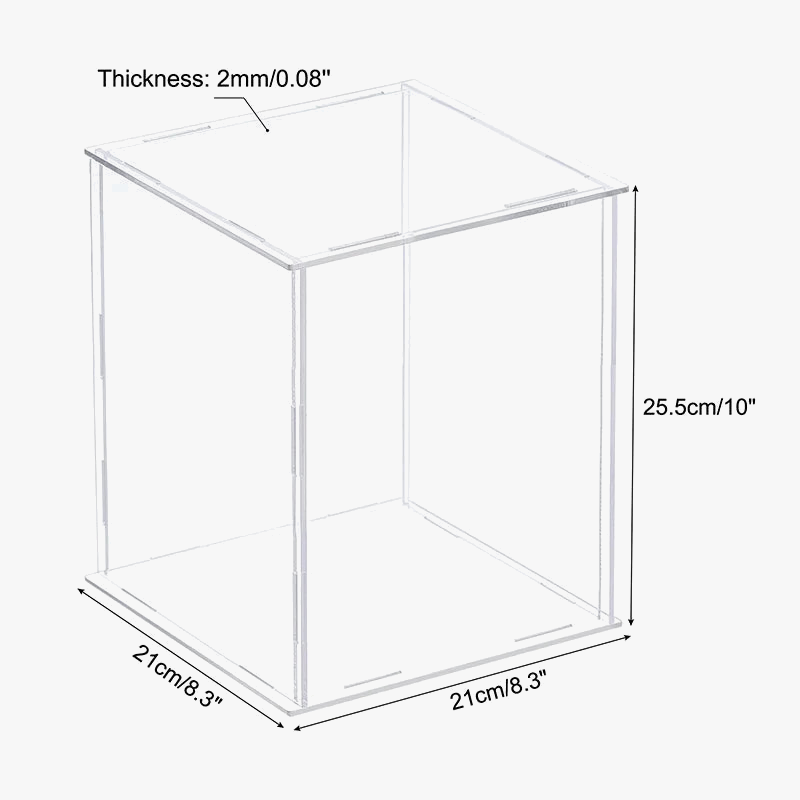 Acrylic display for collectibles and organization - view 8